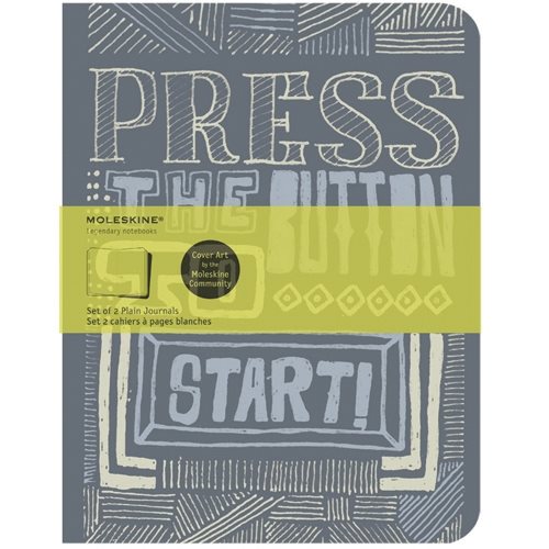 Moleskine Plain Cover Art Start 2 Cahiers