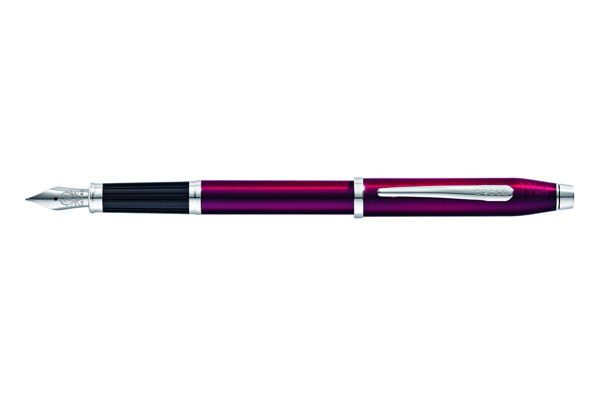 Cross century ii lustrous chrome pen set