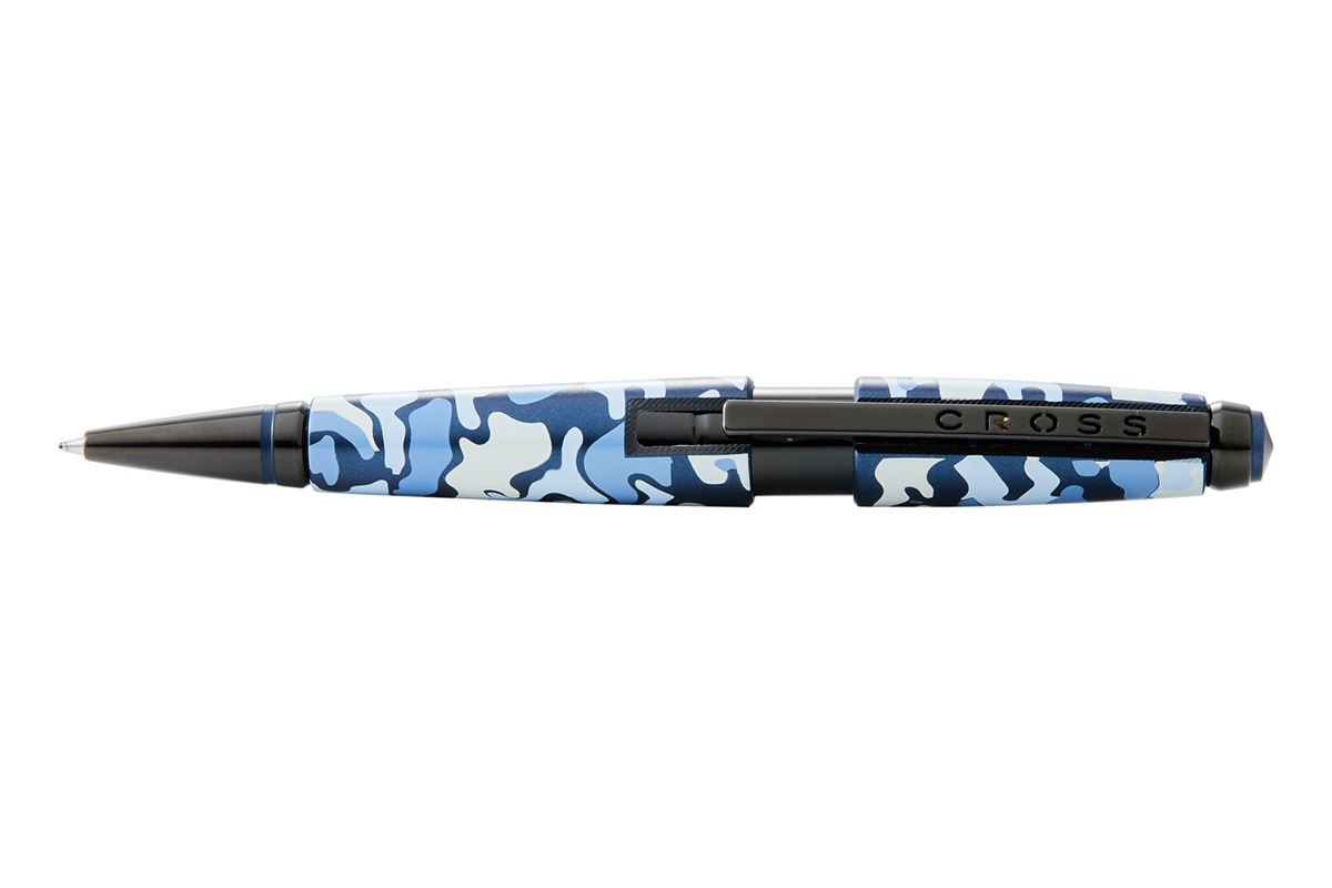 Cross Edge Blue Camo Rollerball