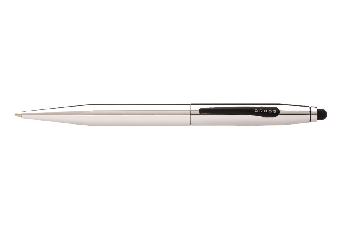 NEW Cross Tech 2 Metallic Blue Ballpoint Pen with touch screen Stylus 