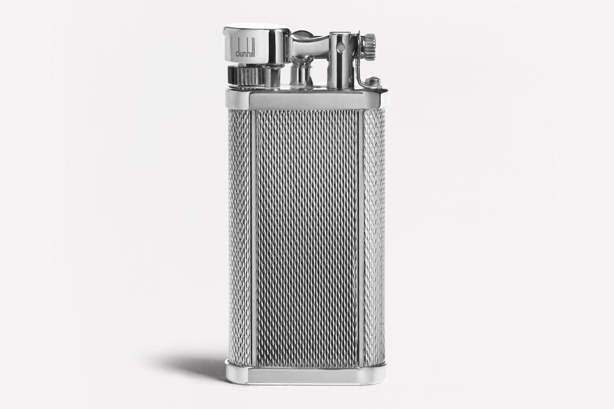 Dunhill Unique Barley Silver Plated Sigarenaansteker