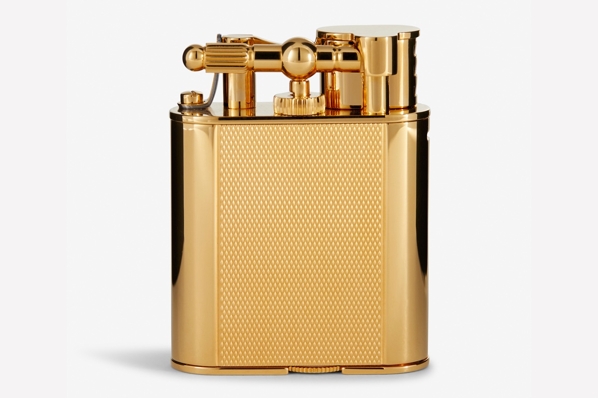 Dunhill Turbo Barley Gold Plated Aansteker