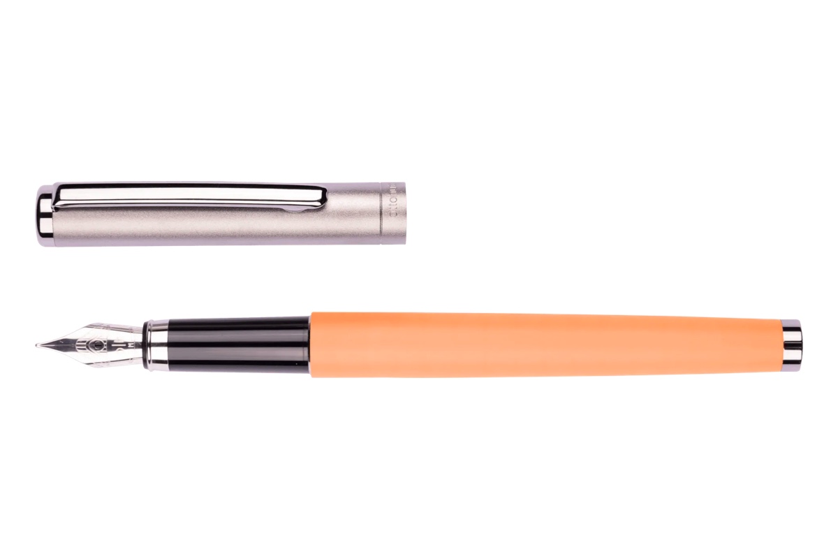 Otto Hutt Design 01 'Frosted Apricot' Ruthenium Vulpen