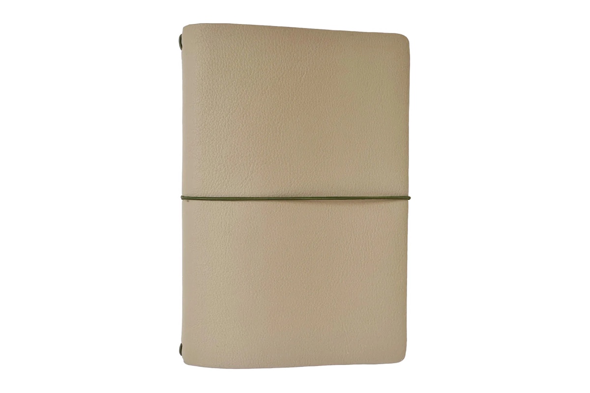 Endless Explorer Refillable Journal Large - Cactus Leather 'Beige'