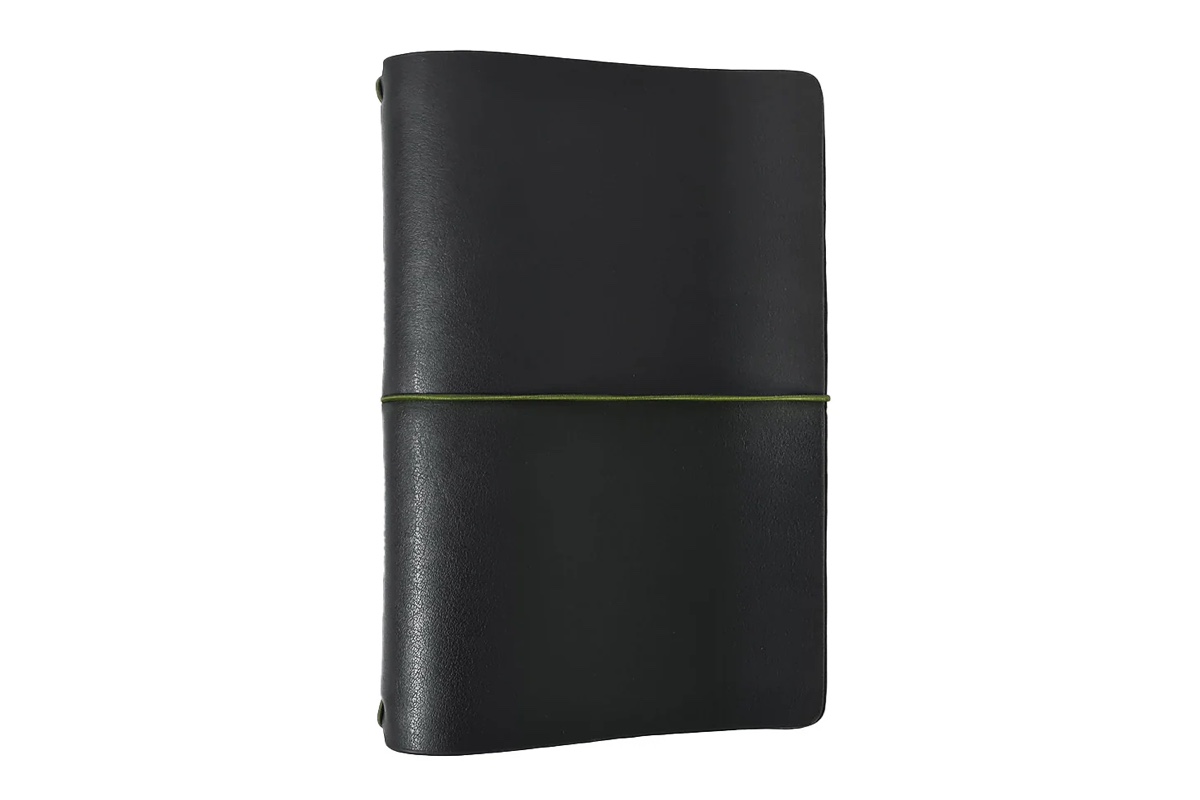 Endless Explorer Refillable Journal Large - Cactus Leather 'Black'