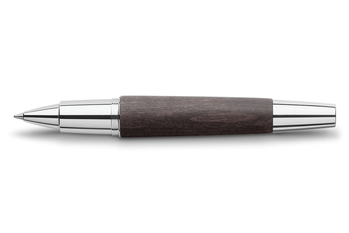 Faber-Castell E-motion Pear Wood Black Rollerball