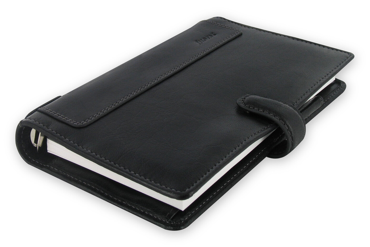 Filofax Personal Holborn Black Organiser