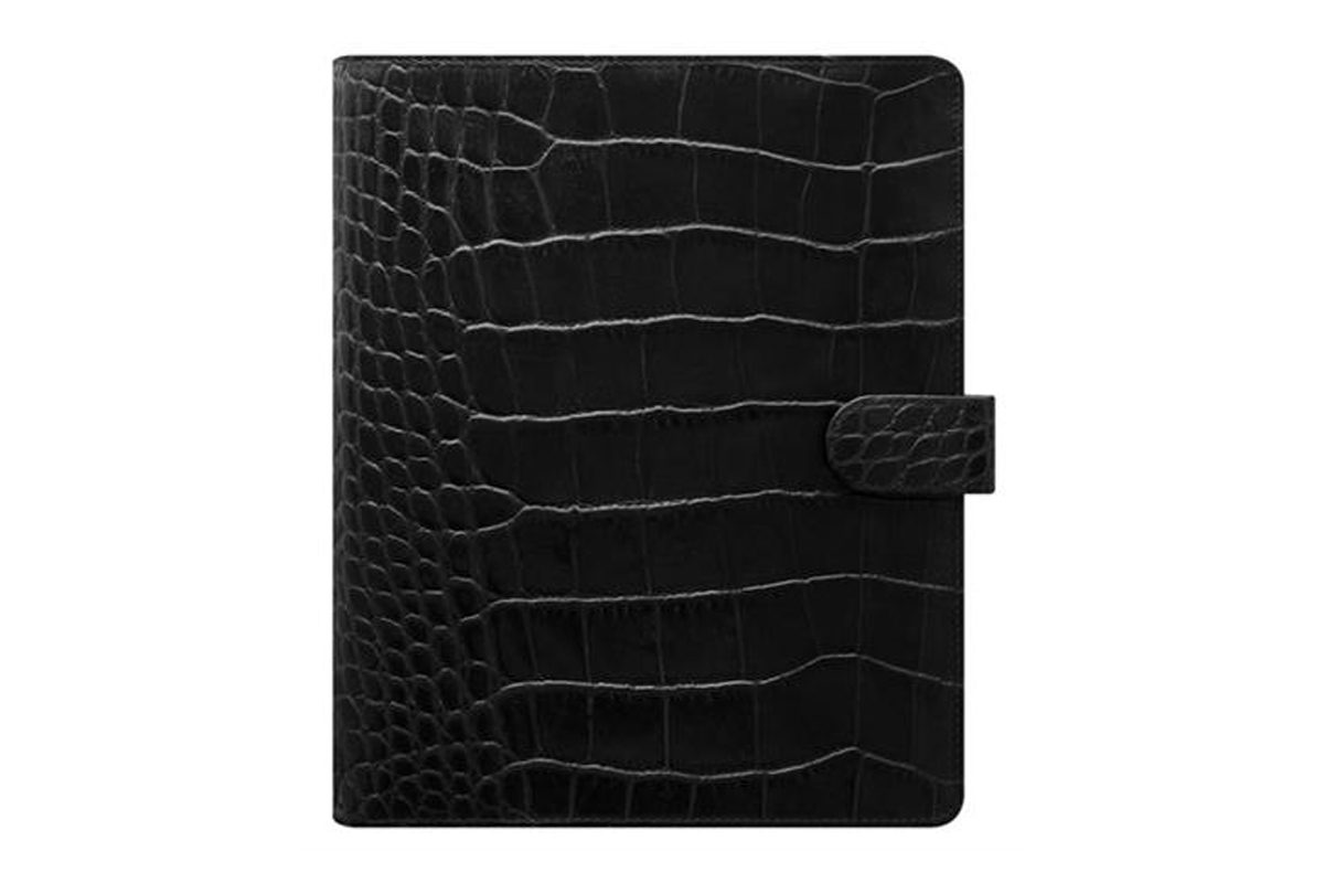 Filofax Organizer A5 Classic Croc Ebony (Zwart)