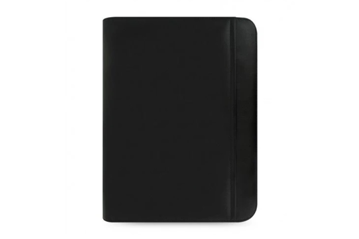 Filofax Metropol Black A4 Folio met Ritssluiting en Verwijderbare Ringen