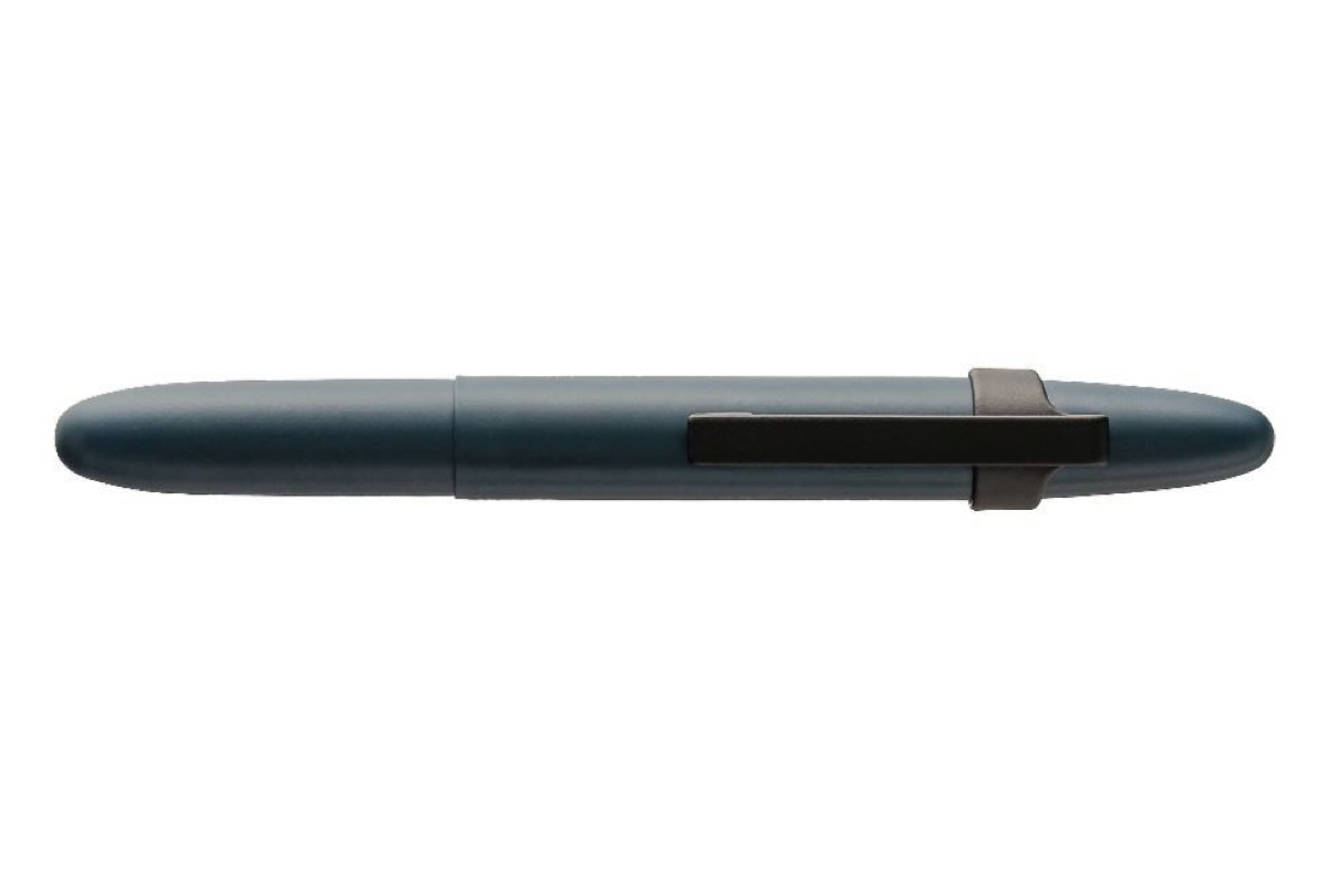 Fisher Bullet Space Pen Cerakote 'Elite Navy Blue' met Clip