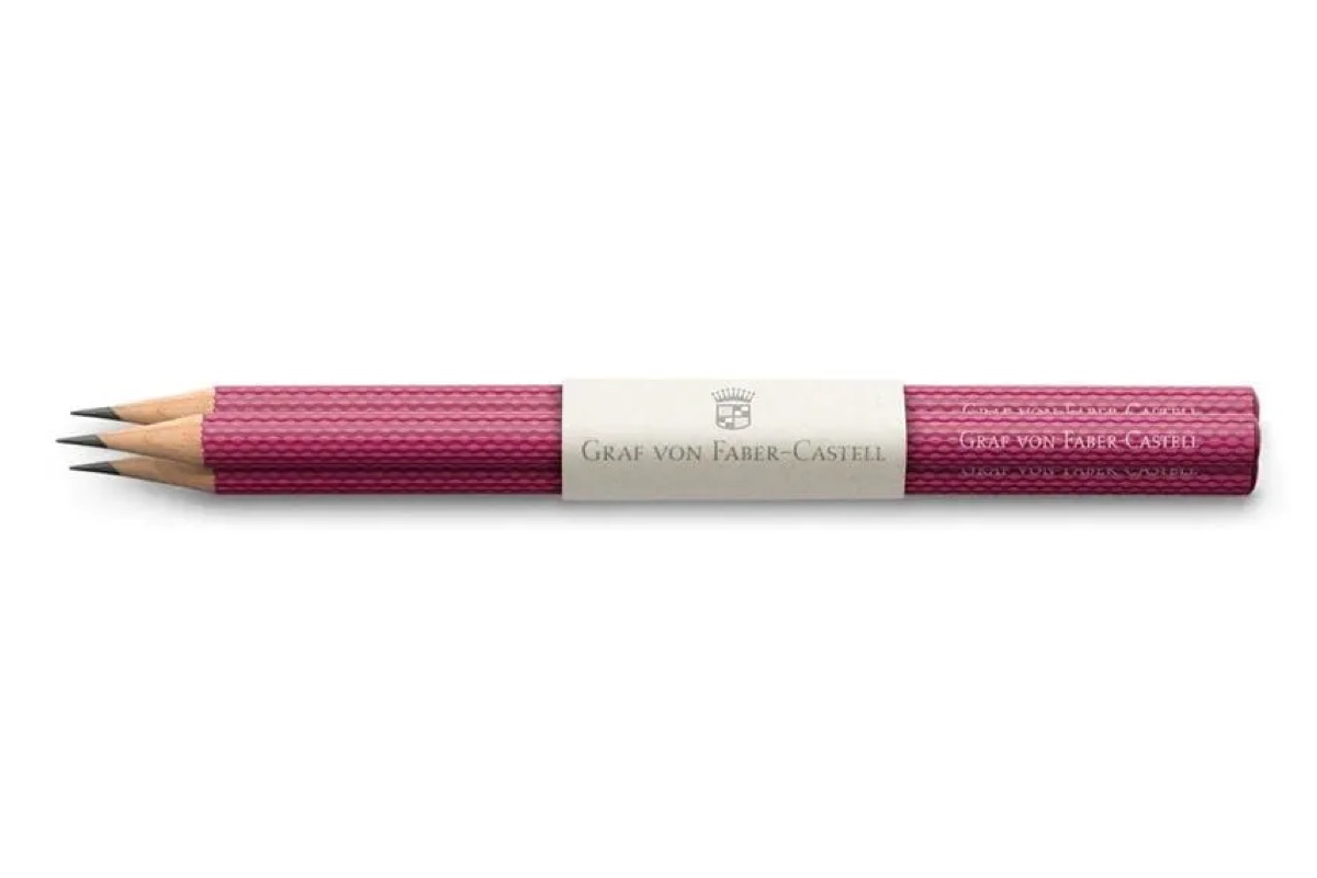 Graf von Faber-Castell Guilloche 'Electric Pink' Potloden (3)