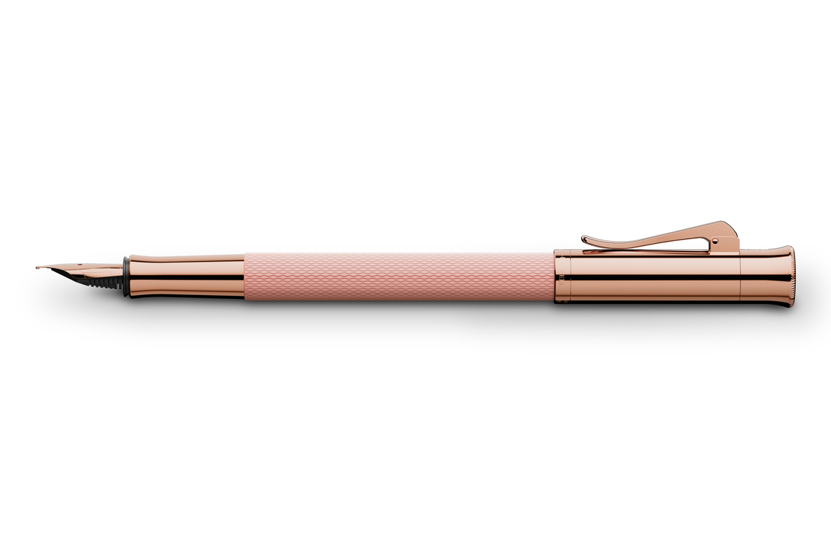 Graf von Faber-Castell Guilloche 'Tinted Metal' Rose Vulpen