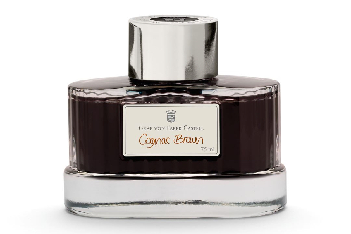 Graf von Faber-Castell Inktpot Cognac Brown