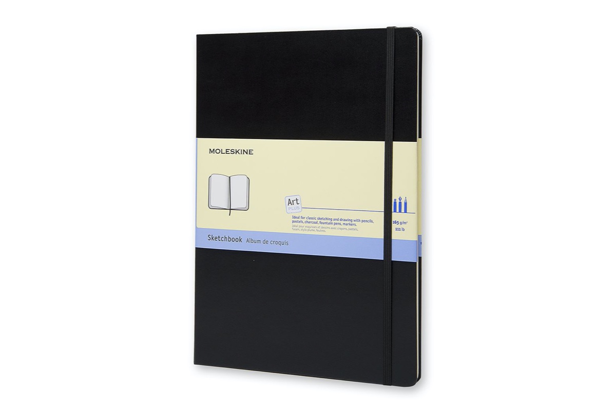 Moleskine Folio Art Sketchbook A4 Black