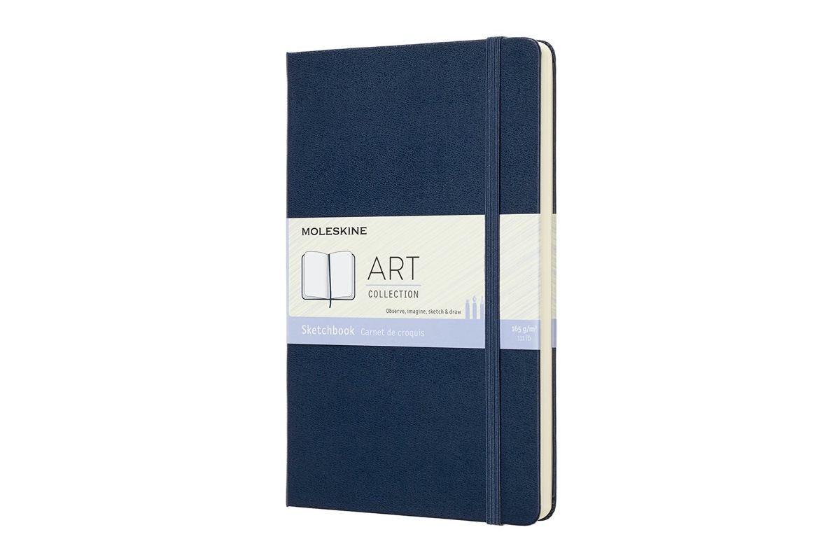 Moleskine Sketchbook Sapphire Large Blue