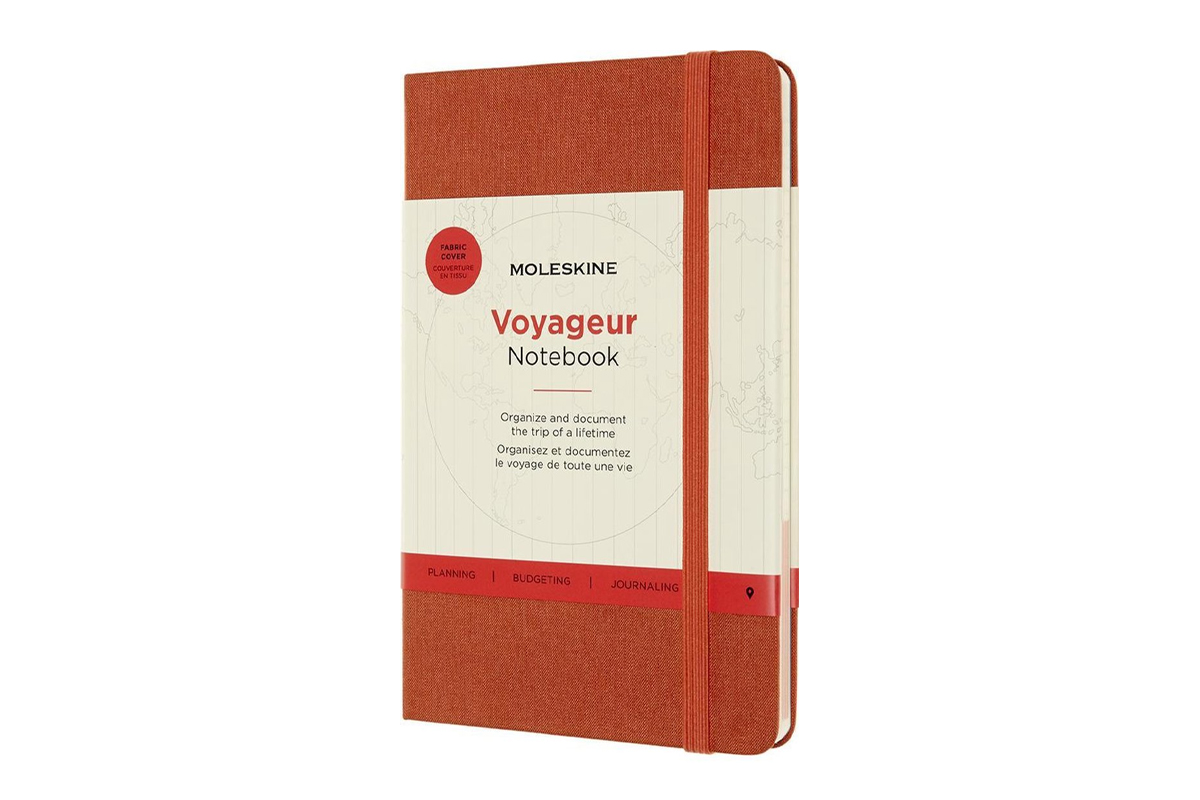 Moleskine Voyageur Travellers Notebook Hibiscus Red