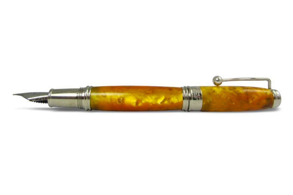 Lépine Indigo Classic Murano 'Yellow Orange' Vulpen