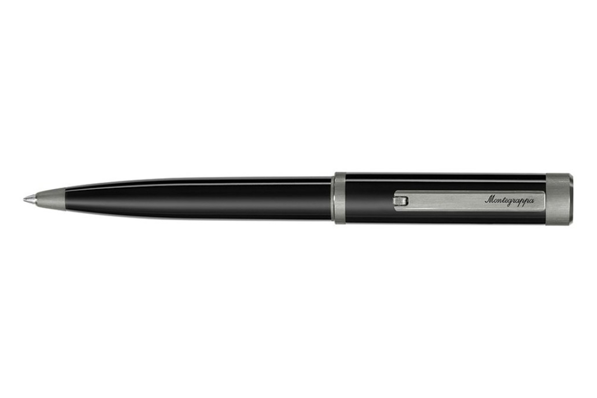 Montegrappa Zero Gun Metal Ruthenium Balpen