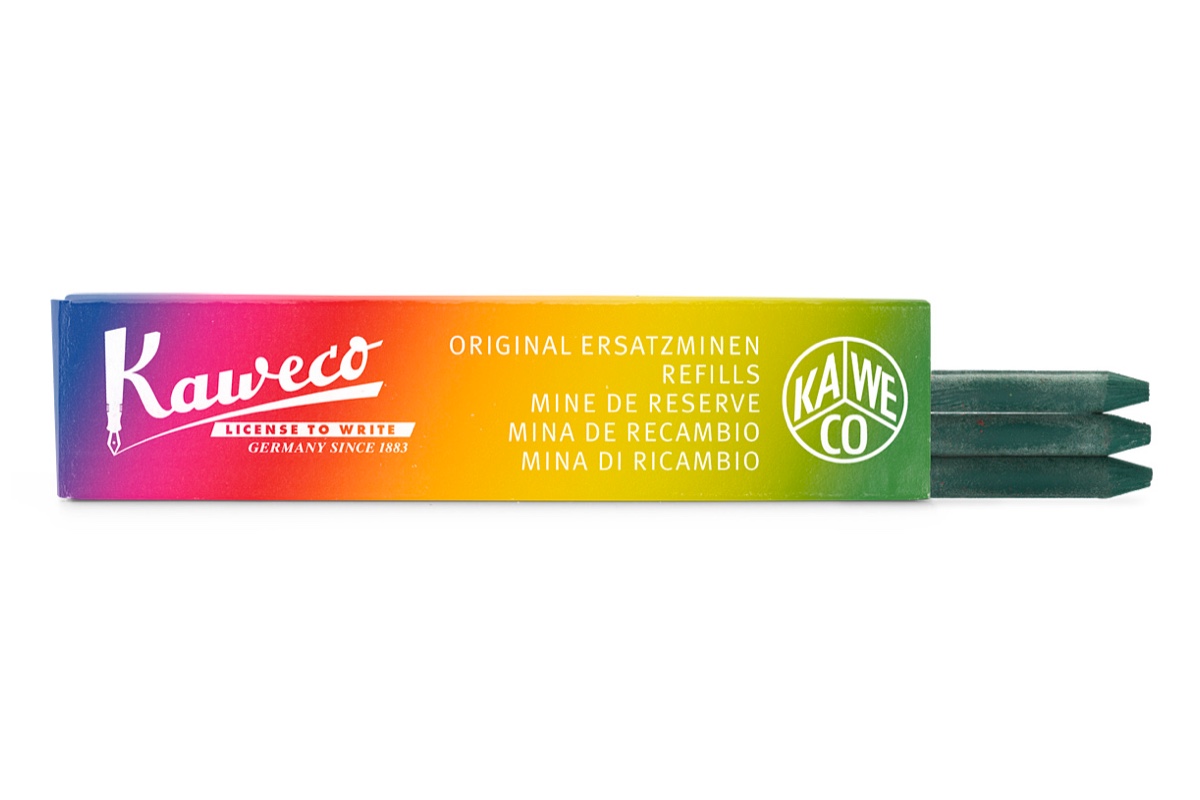 Kaweco All-Purpose Colour Leads 5,6 x 80 mm, 3pcs/box Groen