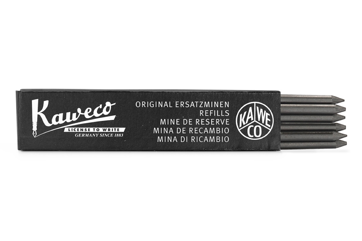 Kaweco Graphite Leads 3.15 x 80 mm 5B 6pcs/box - Soft