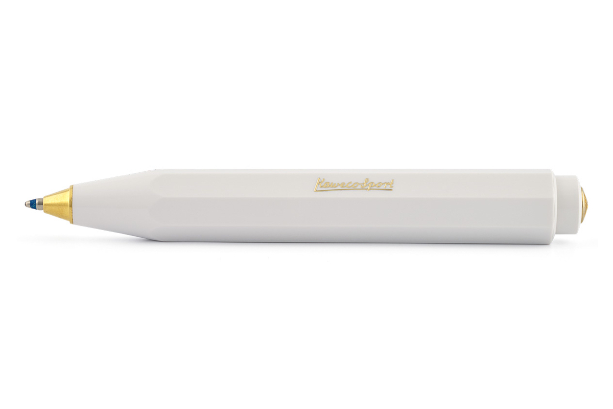 White New In Box 10000019 Kaweco Classic Sport Ballpoint Pen 
