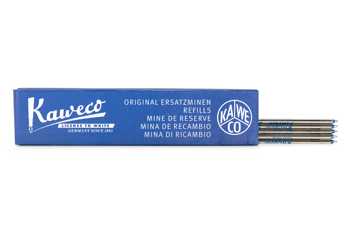 Kaweco Soul D1 Balpenvullingen Blauw Broad (1.2)