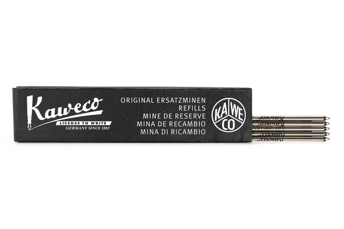 Kaweco Soul D1 Balpenvullingen Zwart Fine (0.8)