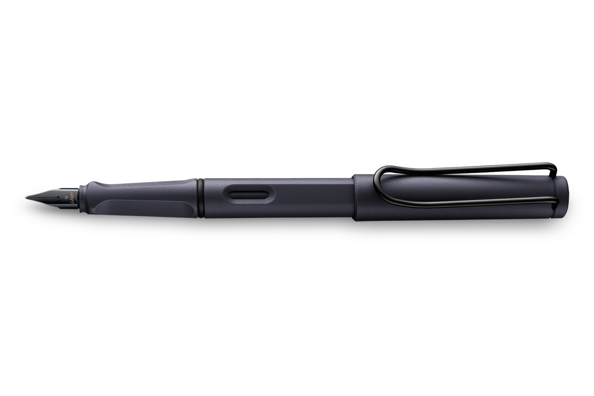 LAMY safari Steel Black Vulpen