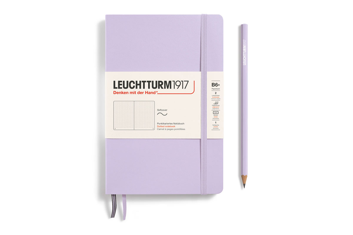 LEUCHTTURM1917 Notebook Dotted Softcover B6+ Lila