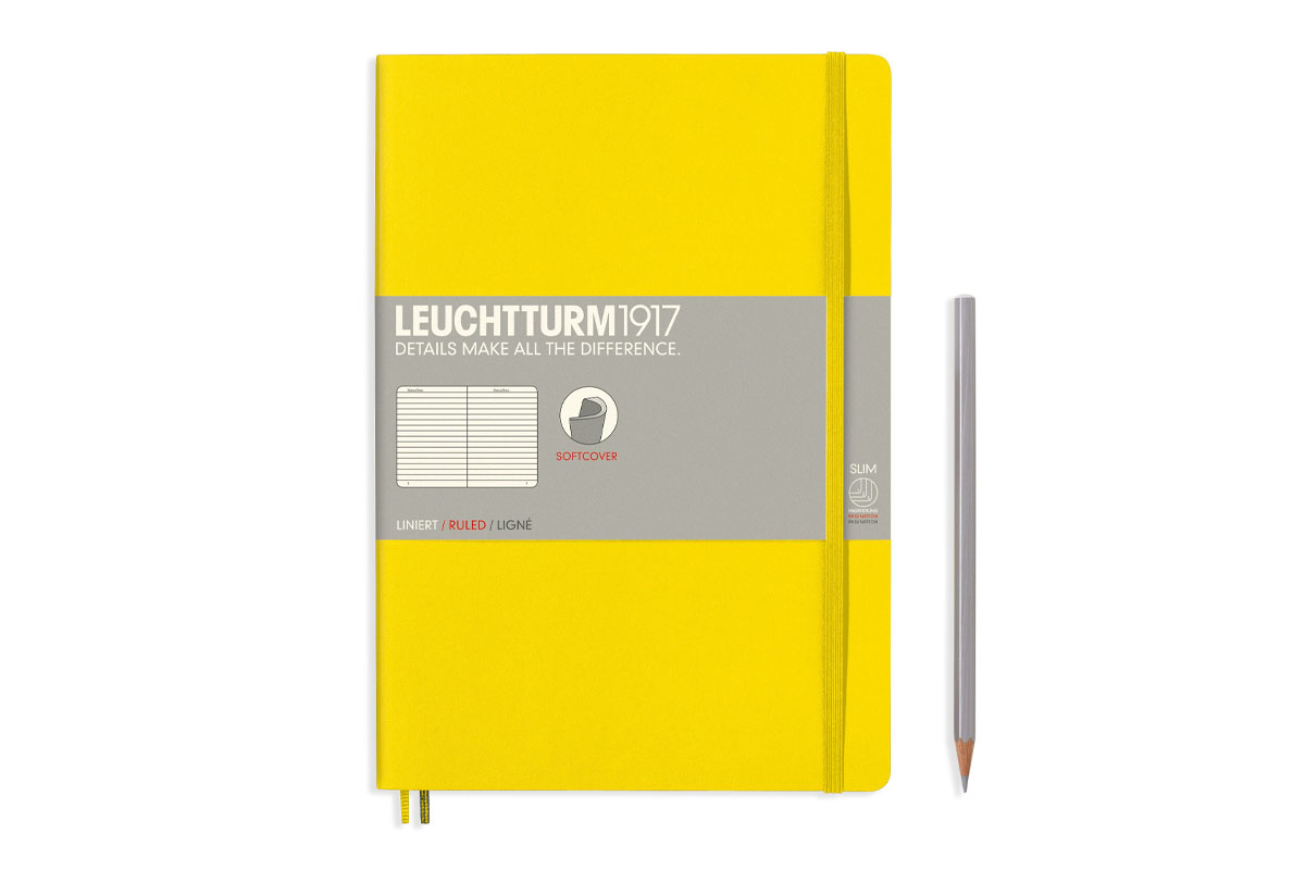 LEUCHTTURM1917 Notebook Ruled Hardcover B5 Lemon