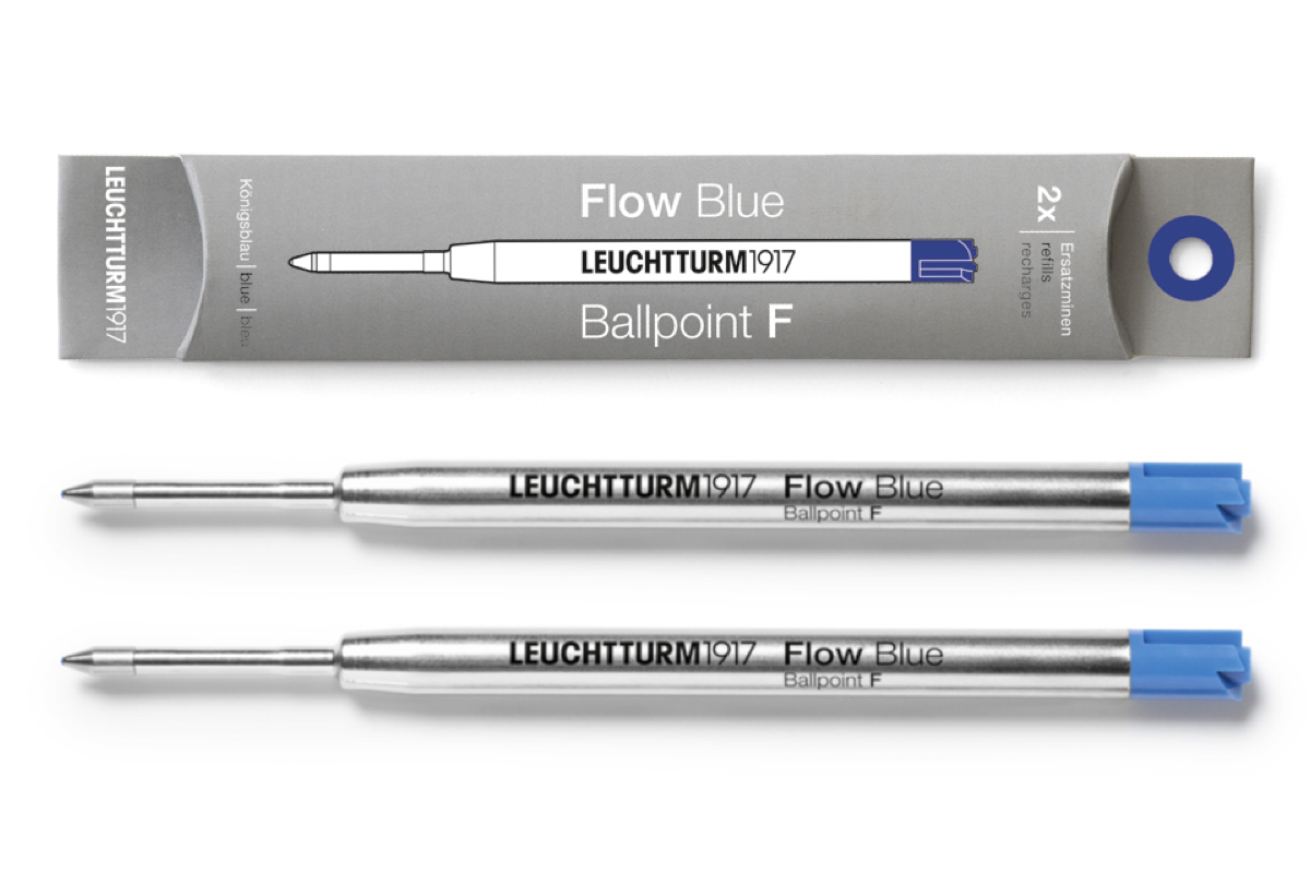 LEUCHTTURM1917 Flow Balpenvullingen Fine Blauw