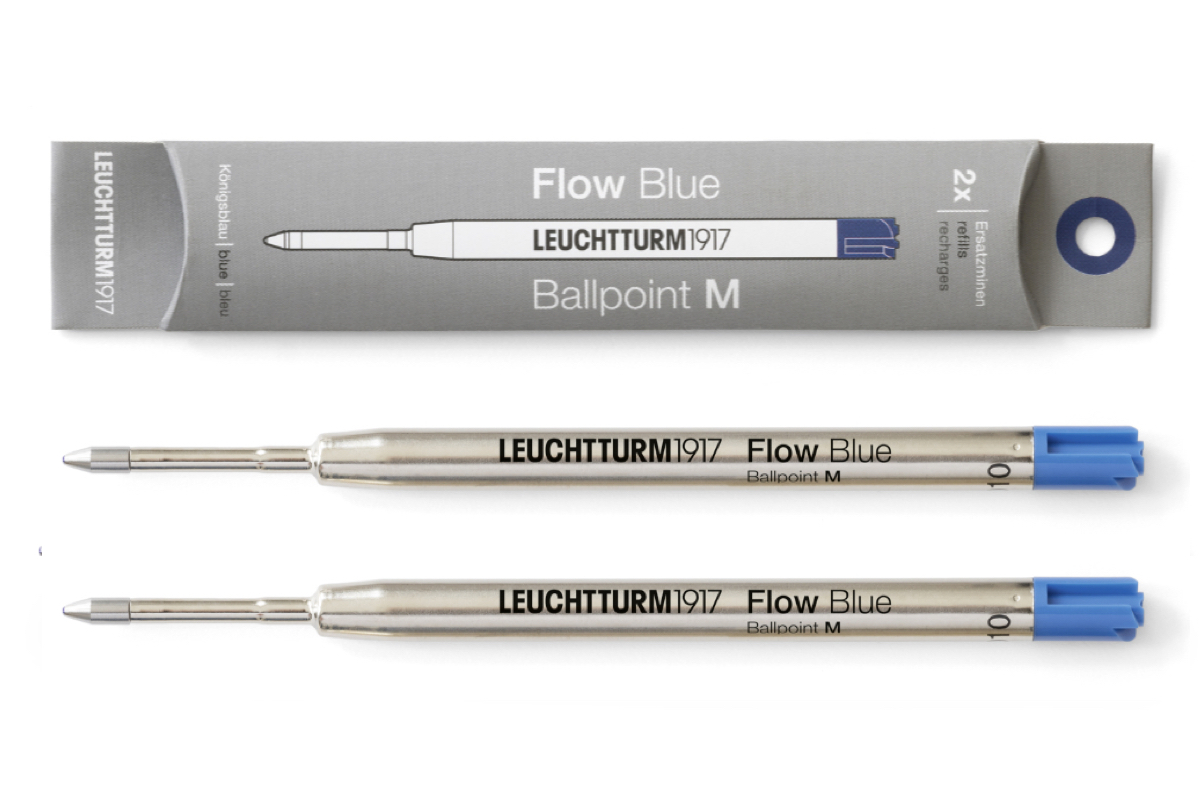 LEUCHTTURM1917 Flow Balpenvullingen Medium Blauw