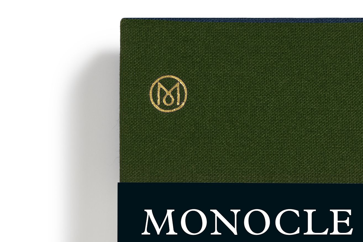 Monocle by Leuchtturm1917 Notebook A6 Hardcover Olive Dotted