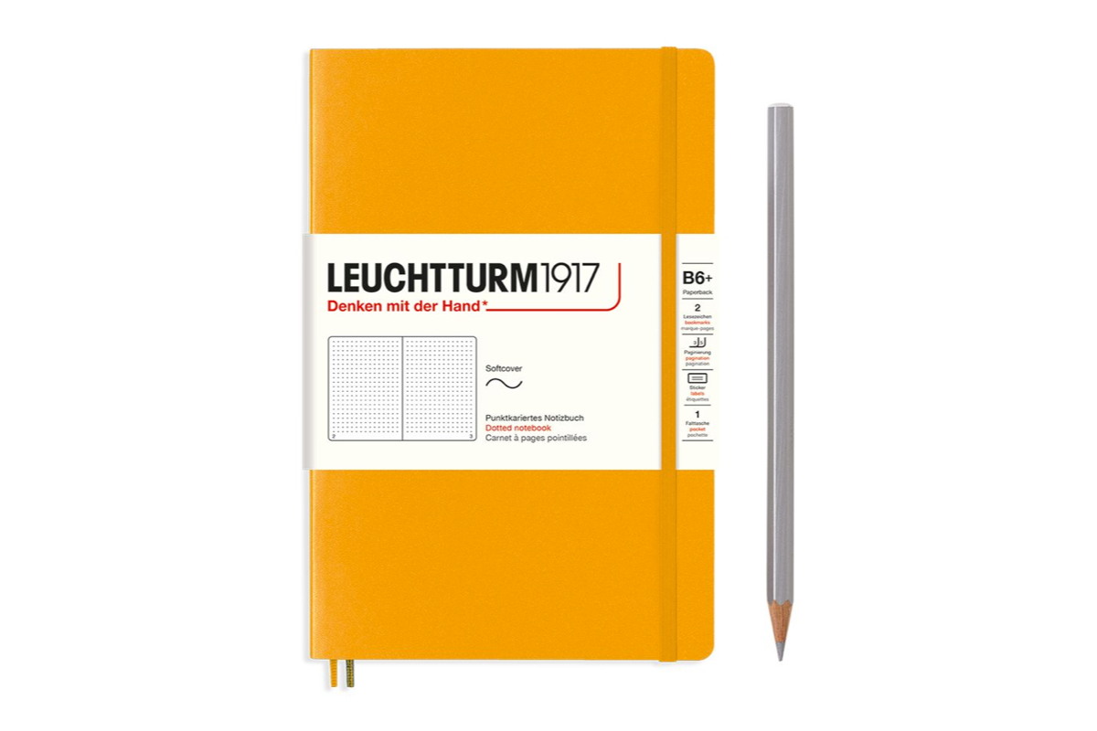 LEUCHTTURM1917 Notebook Dotted Softcover B6+ Rising Sun