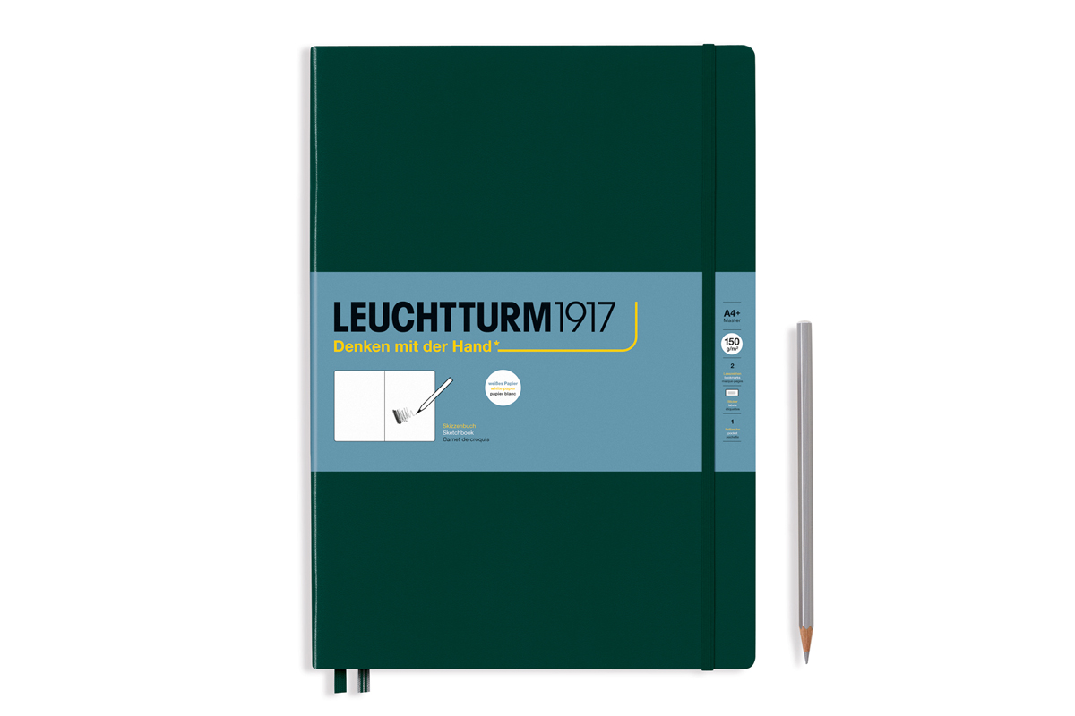 LEUCHTTURM1917 Sketchbook A4+ Forest Green