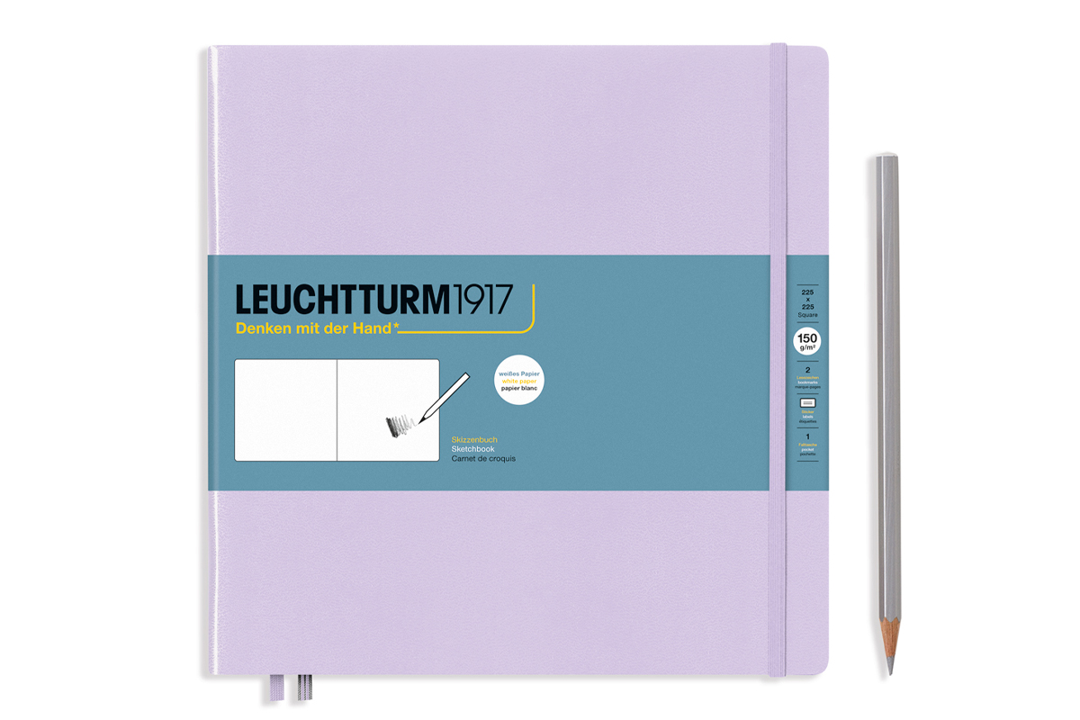 LEUCHTTURM1917 Sketchbook Square Lilac