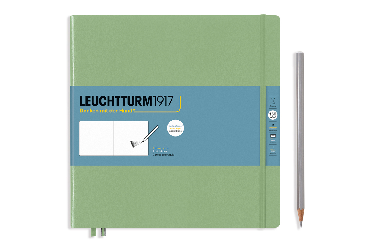 LEUCHTTURM1917 Sketchbook Square Sage