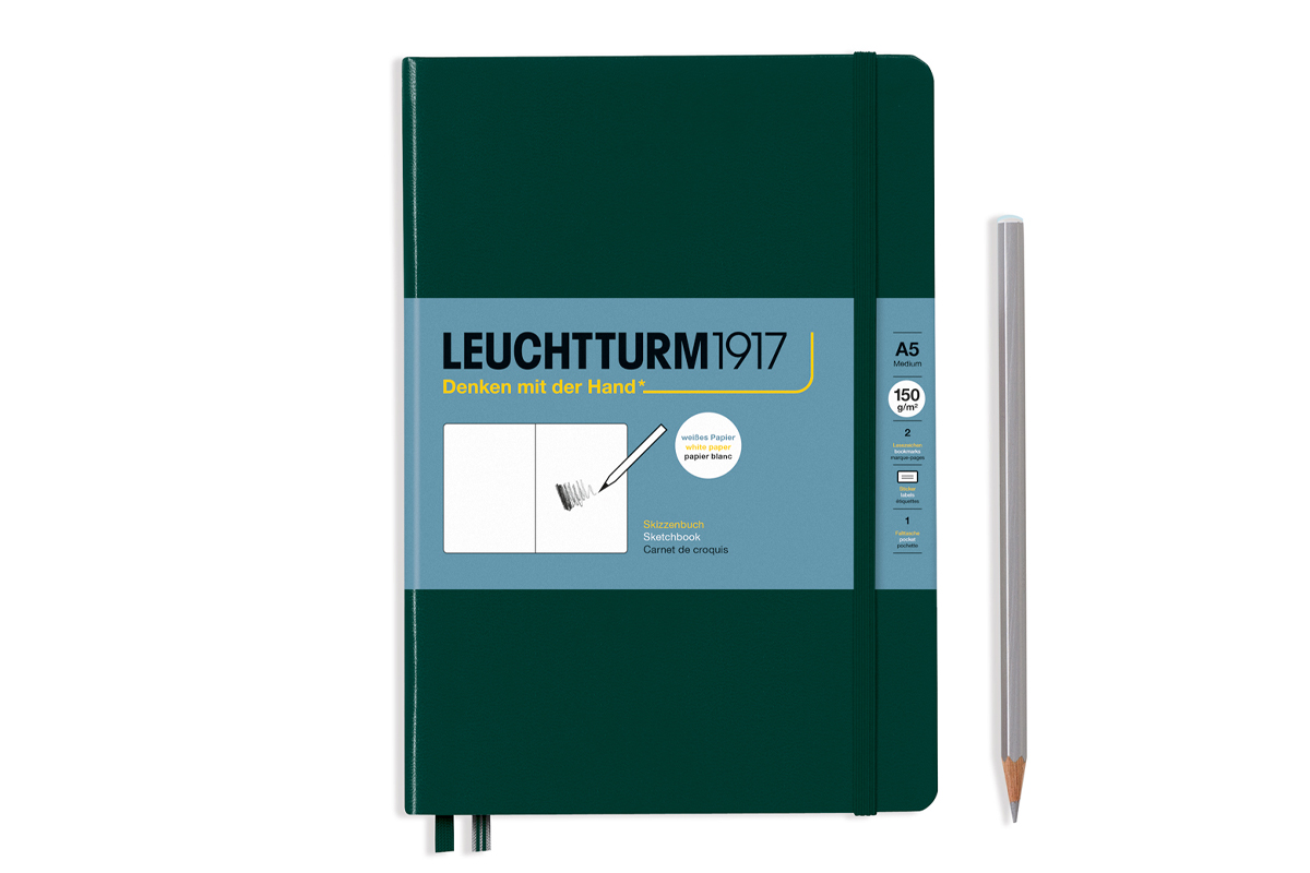 LEUCHTTURM1917 Sketchbook A5 Forest Green