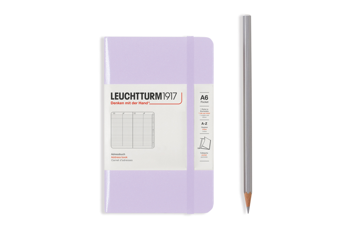 LEUCHTTURM1917 Adresboek A6 Lilac