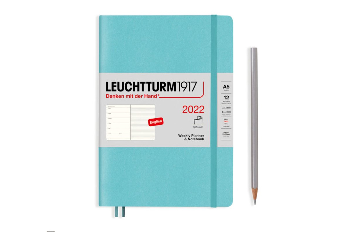 Leuchtturm Weekly/note diary 2022 A6 softcover different colours