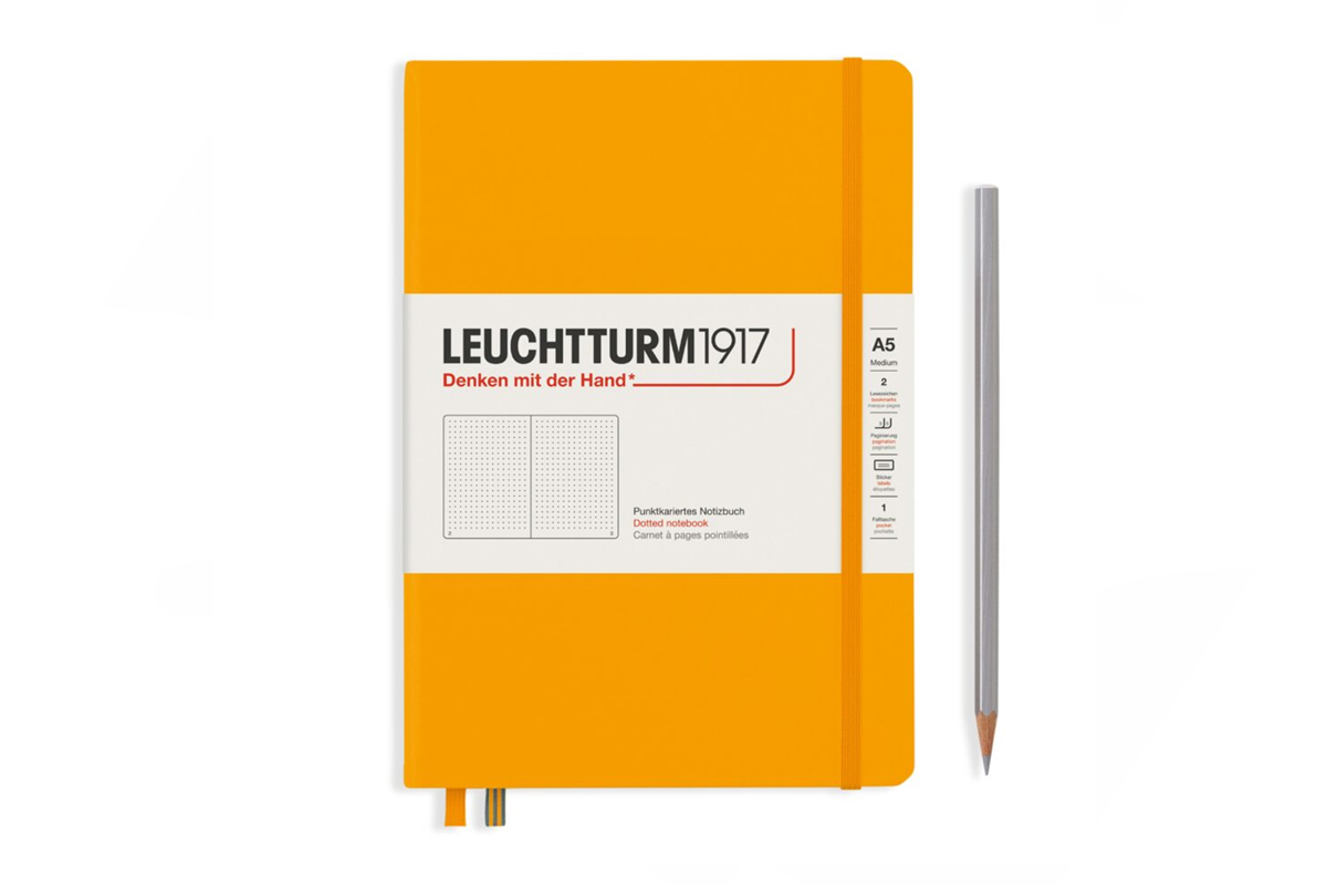 LEUCHTTURM1917 Notebook Dotted Hardcover A5 Rising Sun