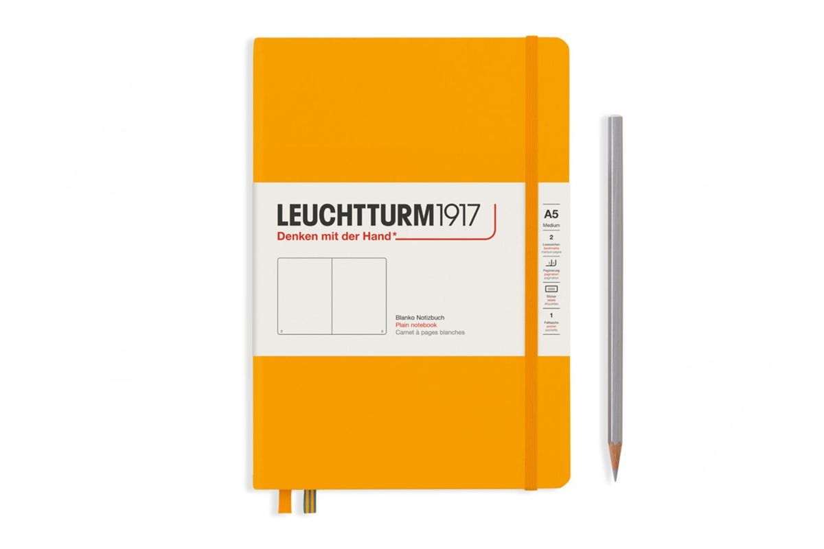 LEUCHTTURM1917 Notebook Plain Hardcover A5 Rising Sun