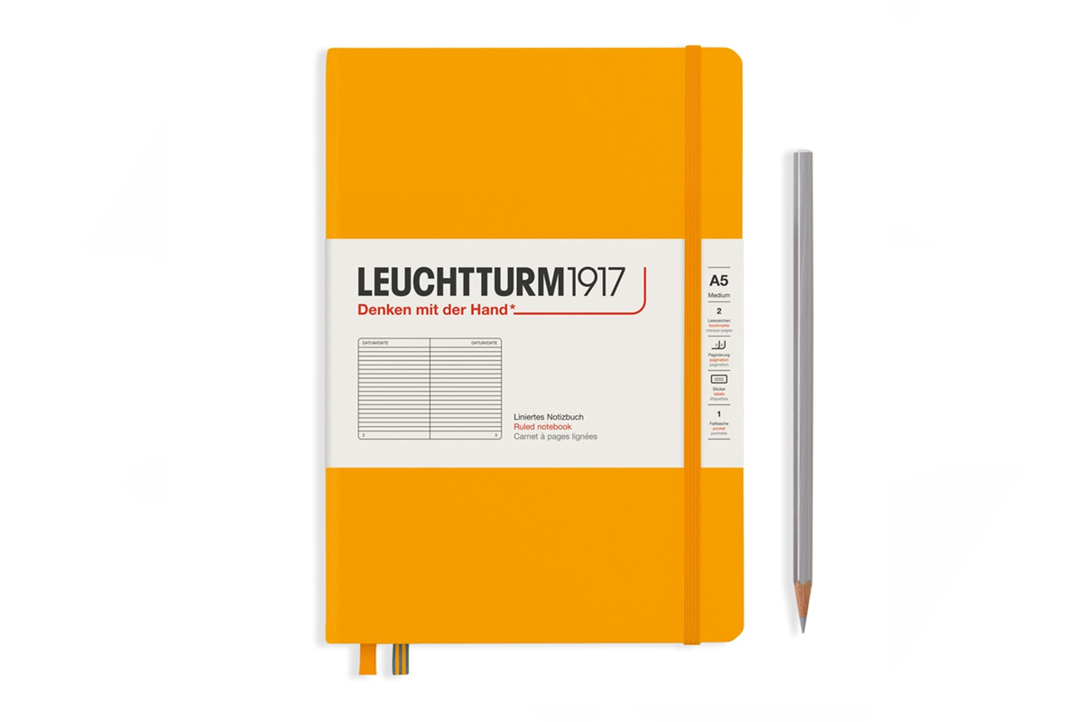 LEUCHTTURM1917 Notebook Ruled Hardcover A5 Rising Sun