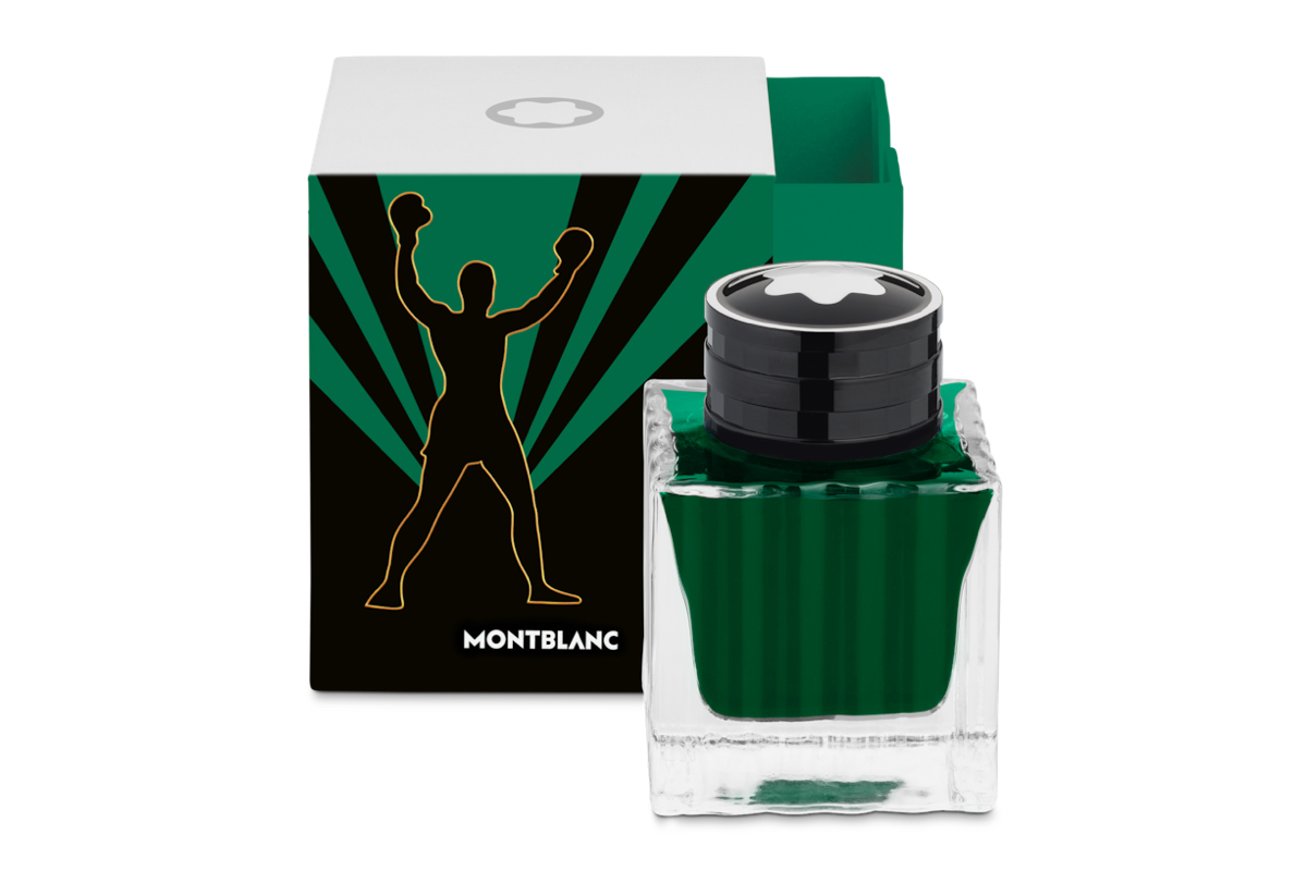 Montblanc Great Characters Muhammad Ali Inktpot 50ml Groen