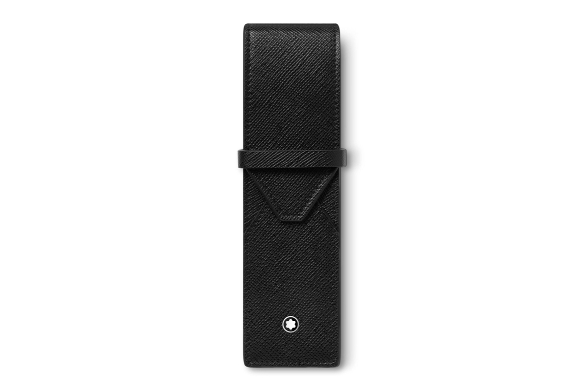 Montblanc Sartorial 2-Pen Pouch Zwart