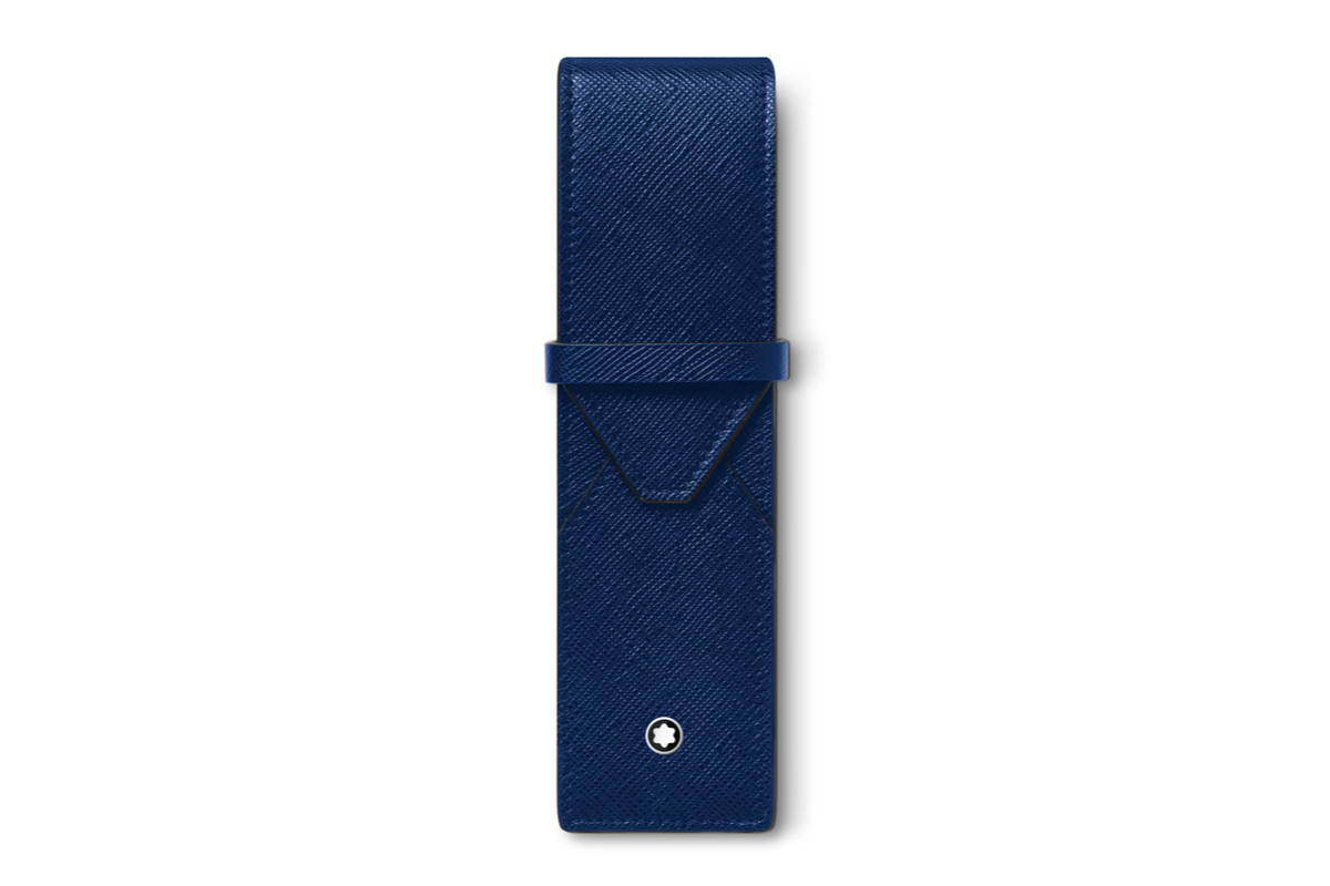 Montblanc Sartorial 2-Pen Pouch Blauw