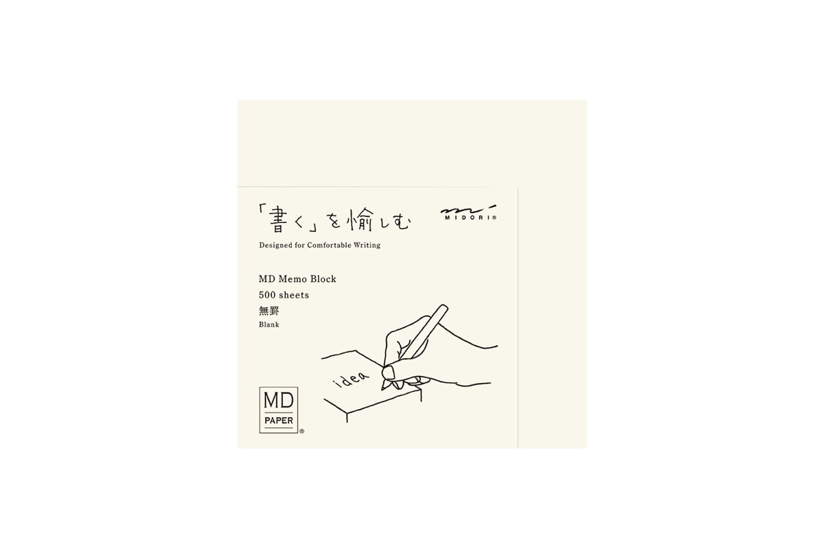 Midori - MD Block Memo Pad Blank