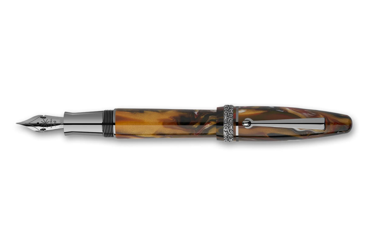 Maiora Ultra Ogiva Golden Age 'Fire' Ruthenium Vulpen