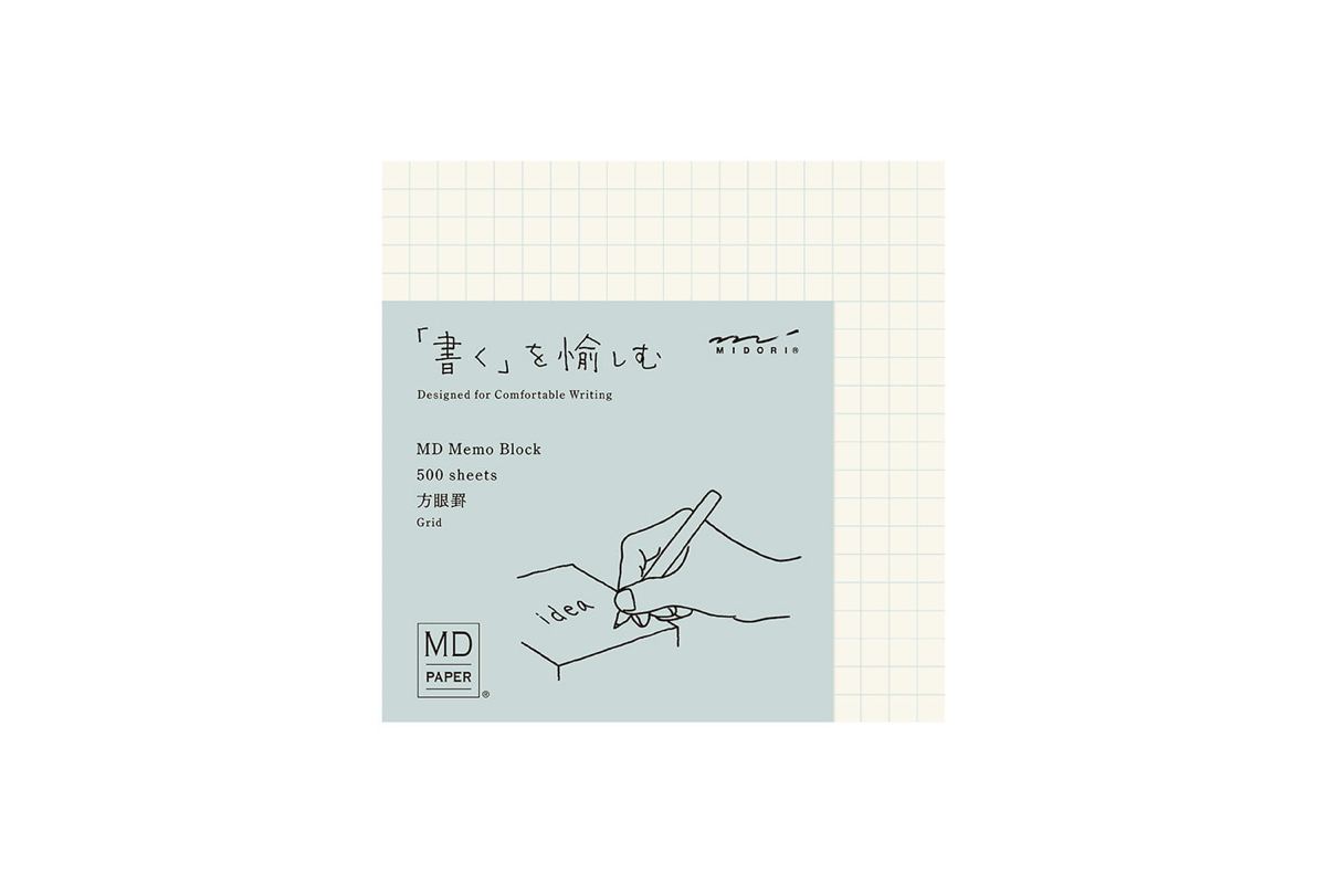 Midori - MD Block Memo Pad Grid