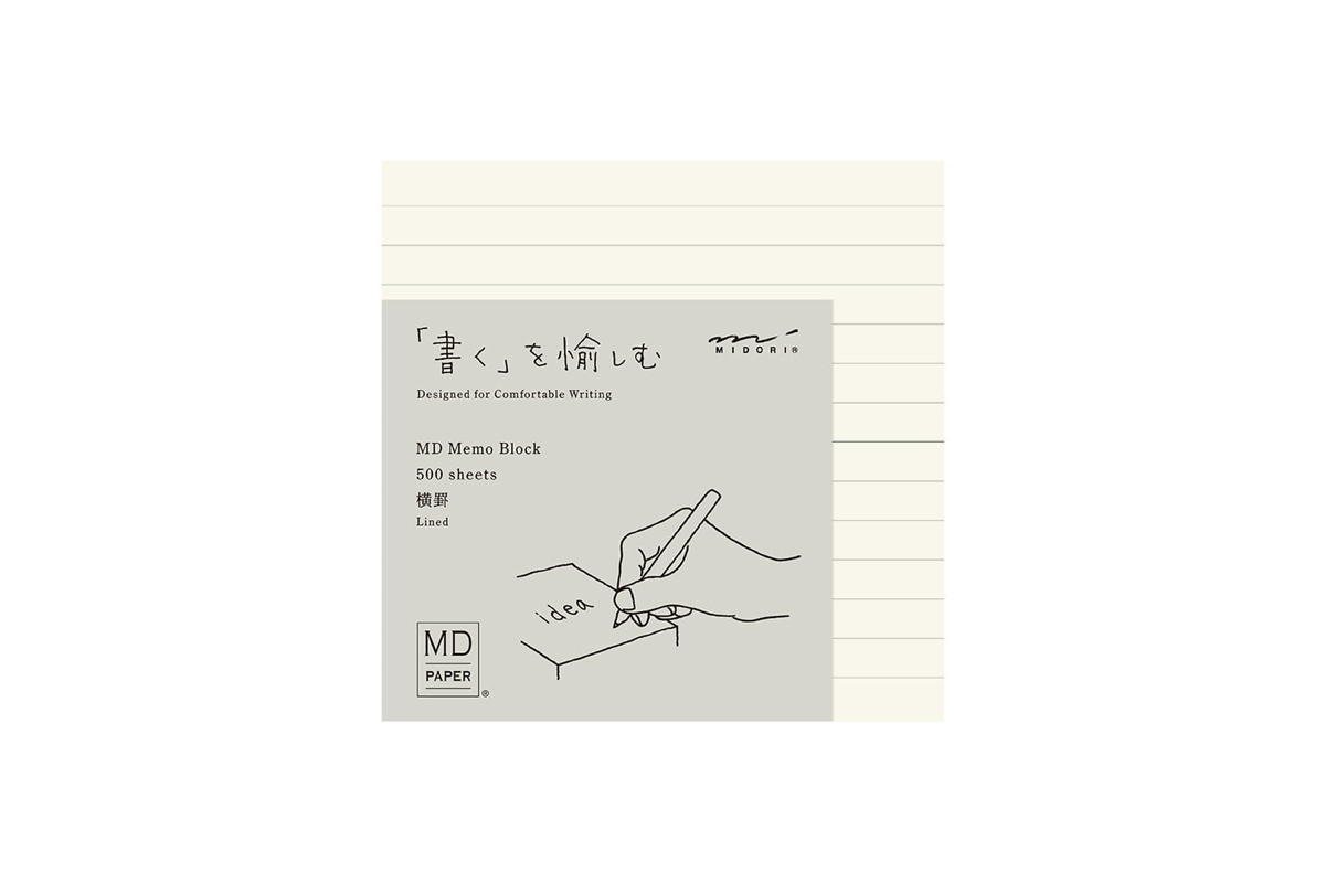 Midori - MD Block Memo Pad Lined